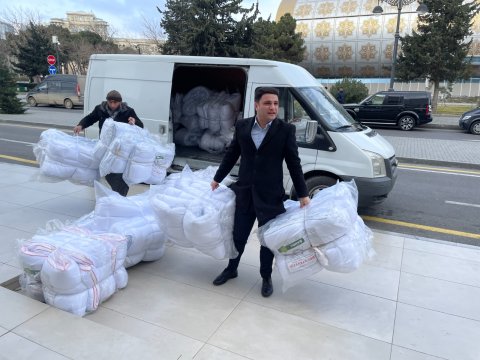 Kooperasiya Universiteti və Kollecindən Türkiyəyə dəstək - FOTOLAR