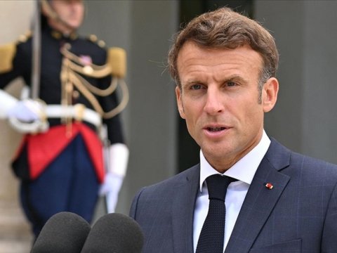 Zelenski ilə qırıcı tədarükünü müzakirə etməmişik - Makron