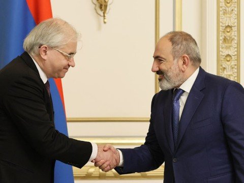 Paşinyan Xovayevlə Laçın dəhlizindən danışdı - FOTO