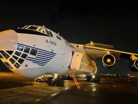 FHN-in daha bir yardımı Türkiyəyə yola salındı - FOTO