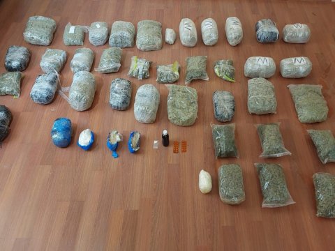 Dərədə gizlədilən 39 kq narkotik aşkarlandı - FOTO