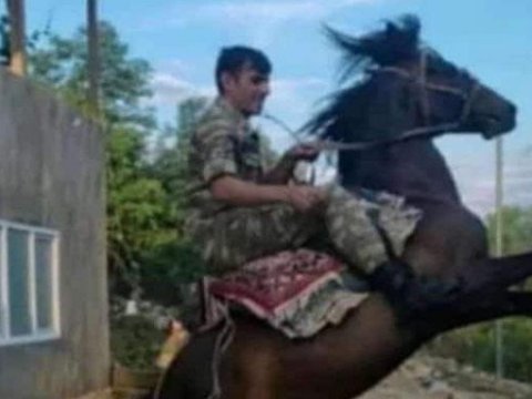 Hərbçimiz qar uçqununa düşərək həlak oldu - VİDEO