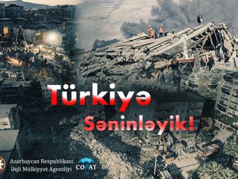 Əqli Mülkiyyət Agentliyindən zəlzələdən zərər çəkənlərə DƏSTƏK