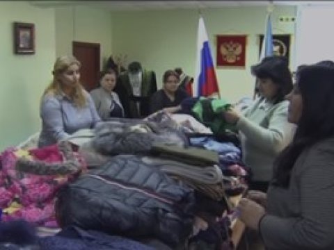 Rusiyadakı soydaşlarımız Türkiyəyə yardımlar göndərib