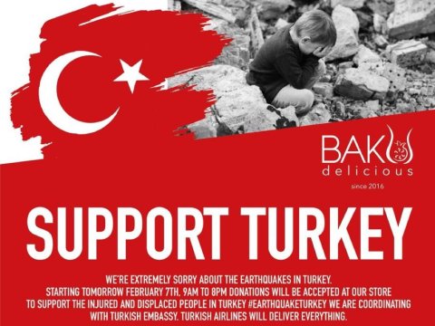 ABŞ-dakı azərbaycanlılar Türkiyəyə yardım kampaniyasına başladılar