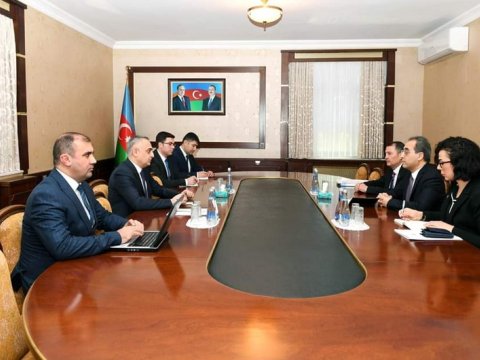 Prezidentin nümayəndəsi Türkiyə konsulu ilə görüşdü