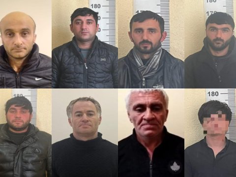 Polis Ağcabədidə əməliyyat keçirdi - 20 nəfər saxlanıldı