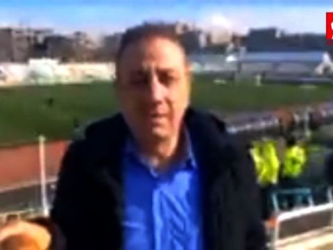 İran televiziyası şərhçiyə türkcə danışmağa icazə vermədi - VİDEO