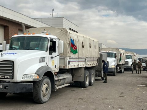 Növbəti yardım karvanı Türkiyəyə yola düşür