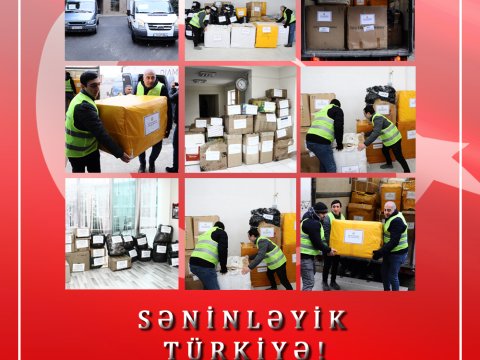 Azərbaycan Türkiyəyə yardım edən ilk ölkədir