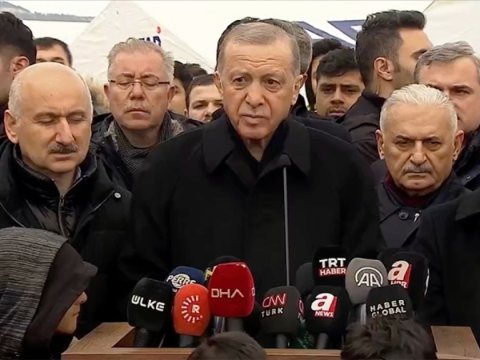 Bir neçə şəhərdə xilasetmə işləri yekunlaşıb - Ərdoğan