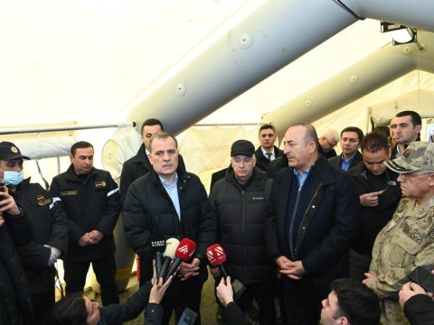 Nazirlər FHN-in Kahramanmaraşdakı səhra hospitalında