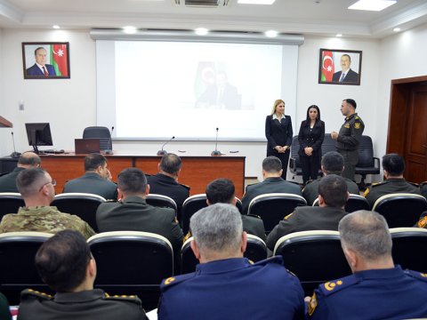 Müdafiə Nazirliyində “Media savadlılığı” mövzusunda tədbir keçirildi