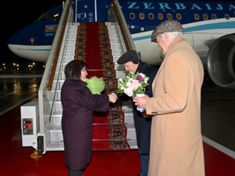 Sahibə Qafarova Rusiyaya getdi