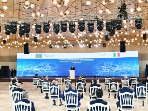 Stansiyanı xarici tərəfdaşlarla birlikdə inşa edəcəyik - Prezident