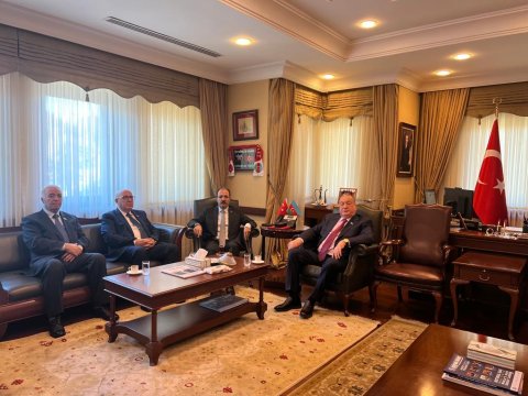 Deputatlar Türkiyə səfirliyini ziyarət ediblər