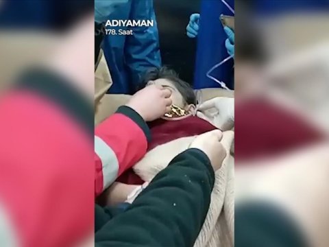 178 saat sonra xilas edilən azyaşlı çiyələkli süd istədi - VİDEO