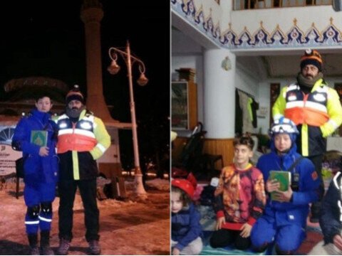 Çinli xilasedici dağıntılardan Quran tapdı, dinini dəyişdi - Yusif oldu