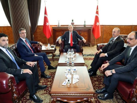 Ərdoğan israilli nazirlə görüşdü