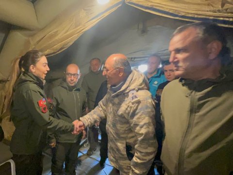 Nazir müavini FHN-in səhra hospitalında - VİDEO