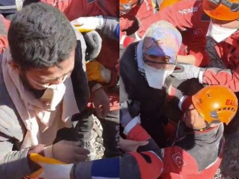 Günün möcüzəsi: 203 saat sonra xilas edilən ərlə arvad...