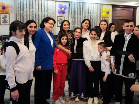 Leyla Əliyeva sosial xidmət müəssisəsində