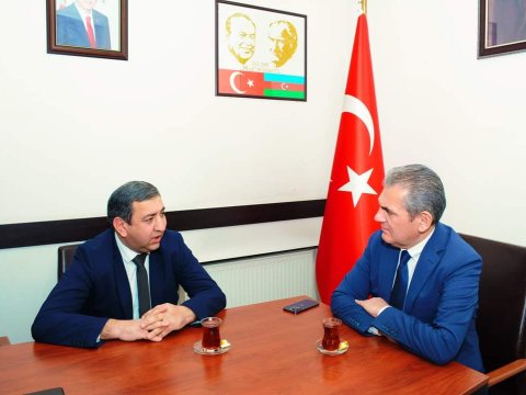 Həbib Misirov Türkiyənin Baş konsuluğunu ziyarət edib - FOTOLAR