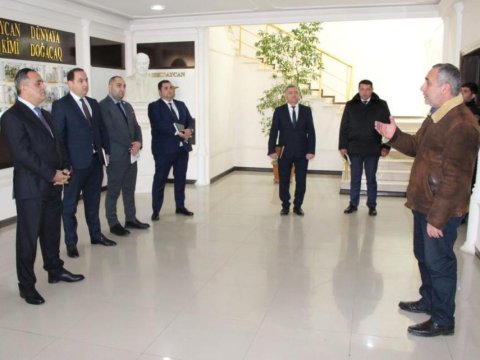 Goranboyda vətəndaşların növbəti qəbulu keçirilib - FOTOLAR