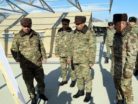 Zakir Həsənov yenidən azad olunmuş ərazilərdə - FOTOLAR