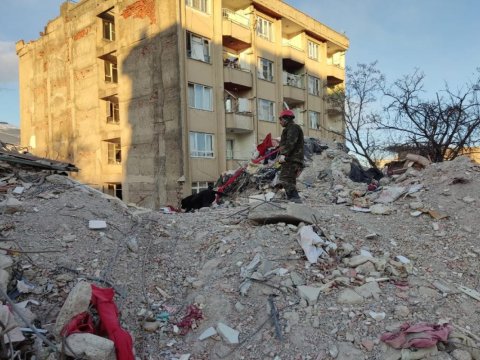 Xilasedicilərimiz Kahramanmaraşda 741 nəfərin cəsədini çıxarıb - VİDEO