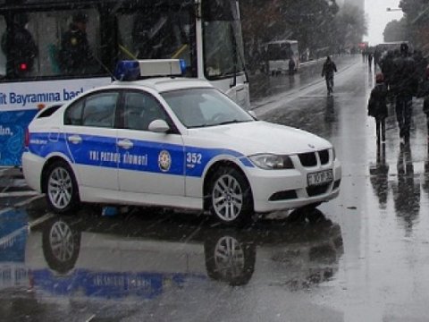 Yol polisindən hava şəraiti ilə bağlı MÜRACİƏT