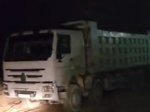 Qanunsuz qum daşıyanlar cəzalandırıldı
