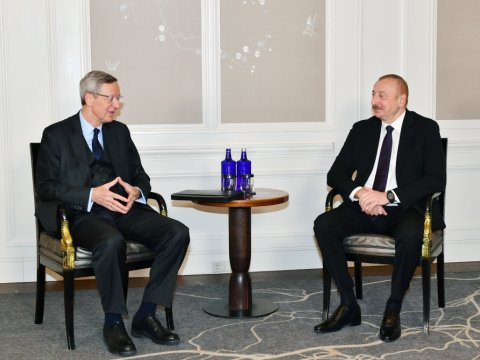 İlham Əliyev Almaniyada - FOTOLAR