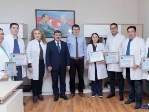 Tibb Universitetinin əməkdaşları təltif edilib - FOTOLAR