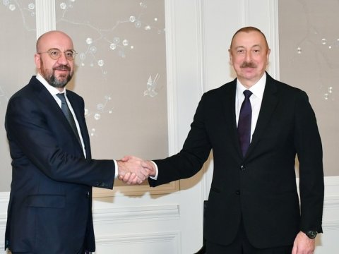 Prezidentlə Şarl Mişell arasında sülh müzakirəsi - YENİLƏNİB 