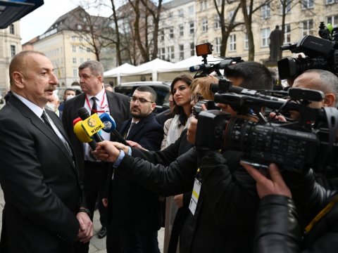 İlham Əliyev Münhen görüşünü belə dəyərləndirdi - MÜSAHİBƏ (VİDEO)