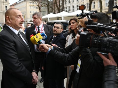 İlham Əliyev: Hər hansı blokadadan söhbət gedə bilməz