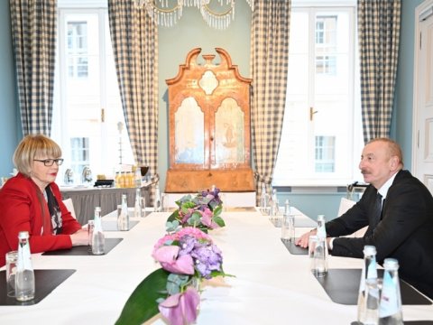 Prezident ATƏT-in Baş katibi ilə görüşdü 