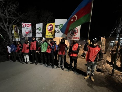 Laçın-Xankəndi yolu: Aksiya ruh yüksəkliyi ilə davam edir