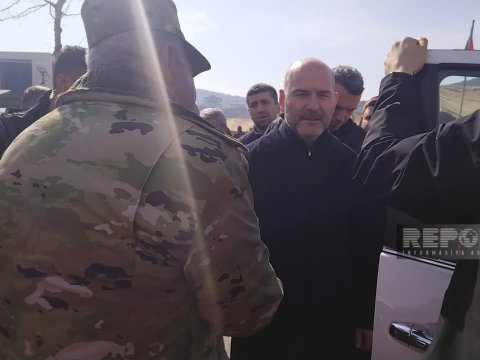 Soylu Azərbaycan xilasedicilərinə təşəkkür etdi - FOTOLAR