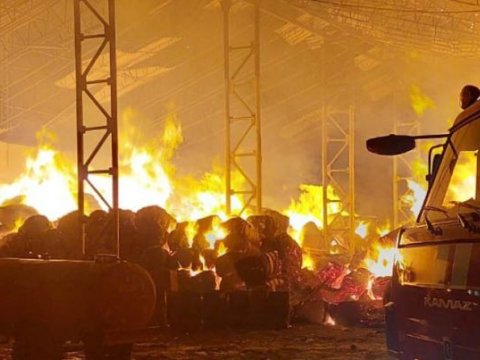 FHN: Yanğında zəhərlənən və xəsarət alan olmayıb - YENİLƏNİB