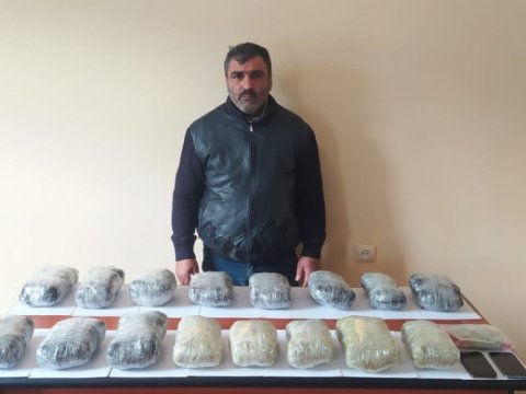 İrandan narkotik gətirilməsinin qarşısı alındı