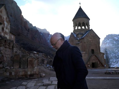 Fransanın keçmiş baş naziri Zəngəzurda - FOTOLAR