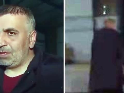 Deputat zəlzələdən qorxub qaçdı - VİDEO