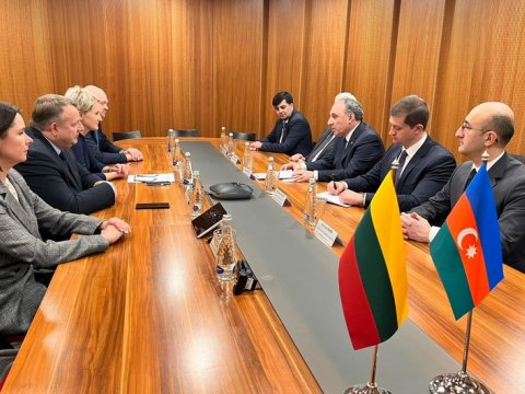 Baş prokuror Kamran Əliyev Litvaya getdi