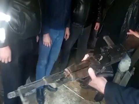 Narkotacir silahla tutuldu - VİDEO