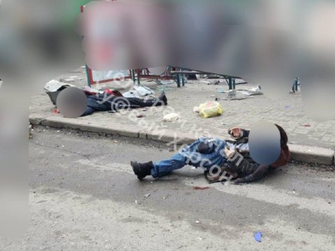 Rusiya Xersona raket atdı - Ölənlər və yaralananlar var