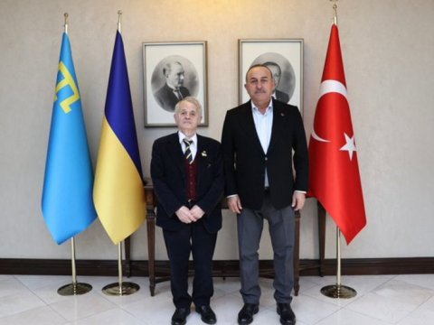Krım türklərinin lideri Türkiyəyə gəlib
