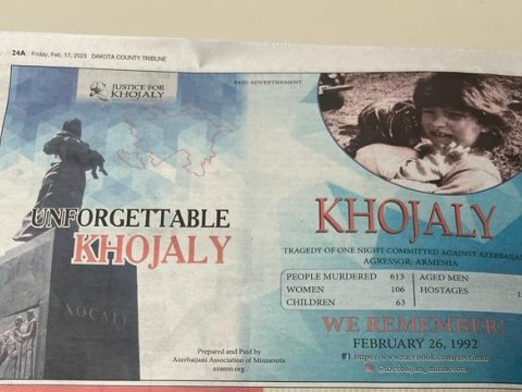 ABŞ mətbuatı Xocalı faciəsindən yazdı