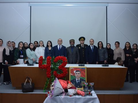 Şəhid polkovnik-leytenantın xatirəsi anıldı - FOTO